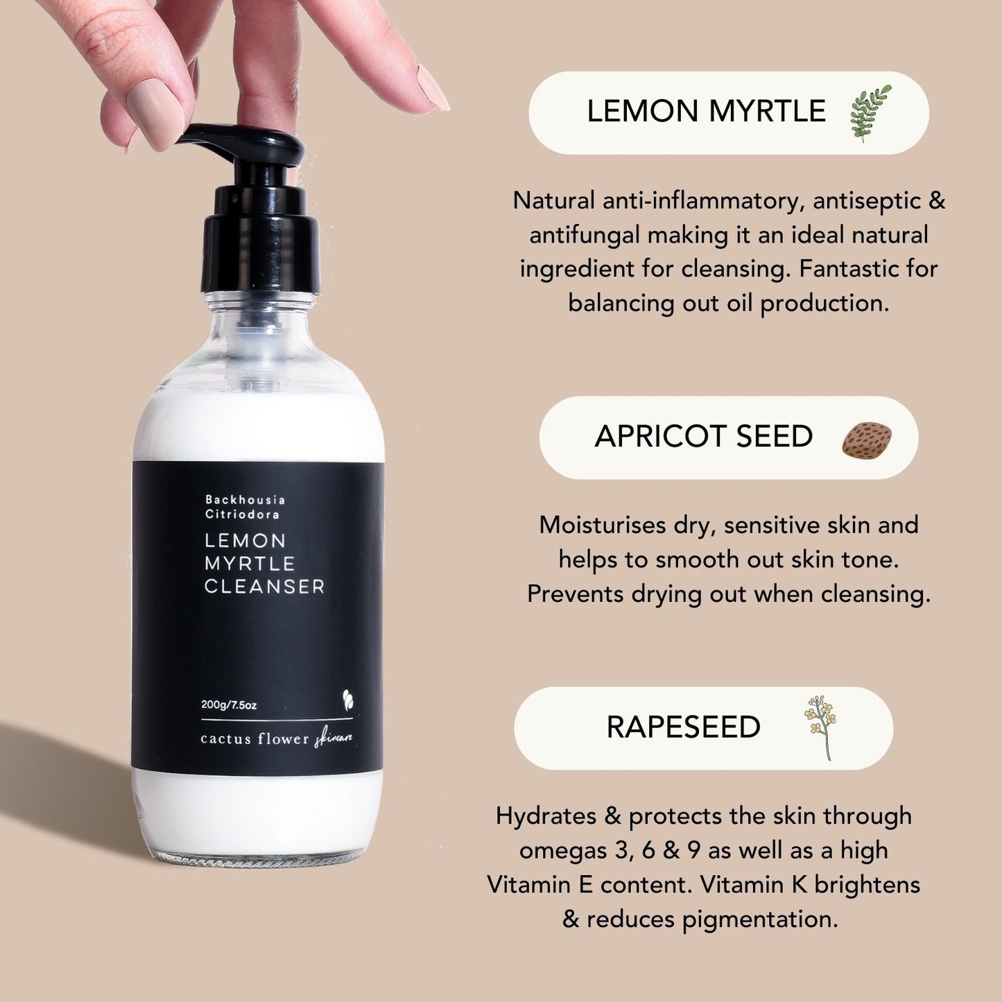 Lemon Myrtle Cleanser