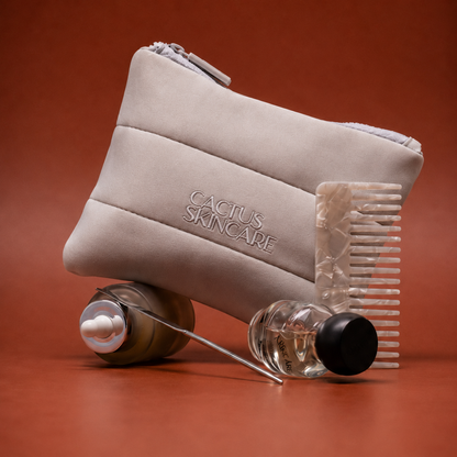 Cactus Skincare travel bag