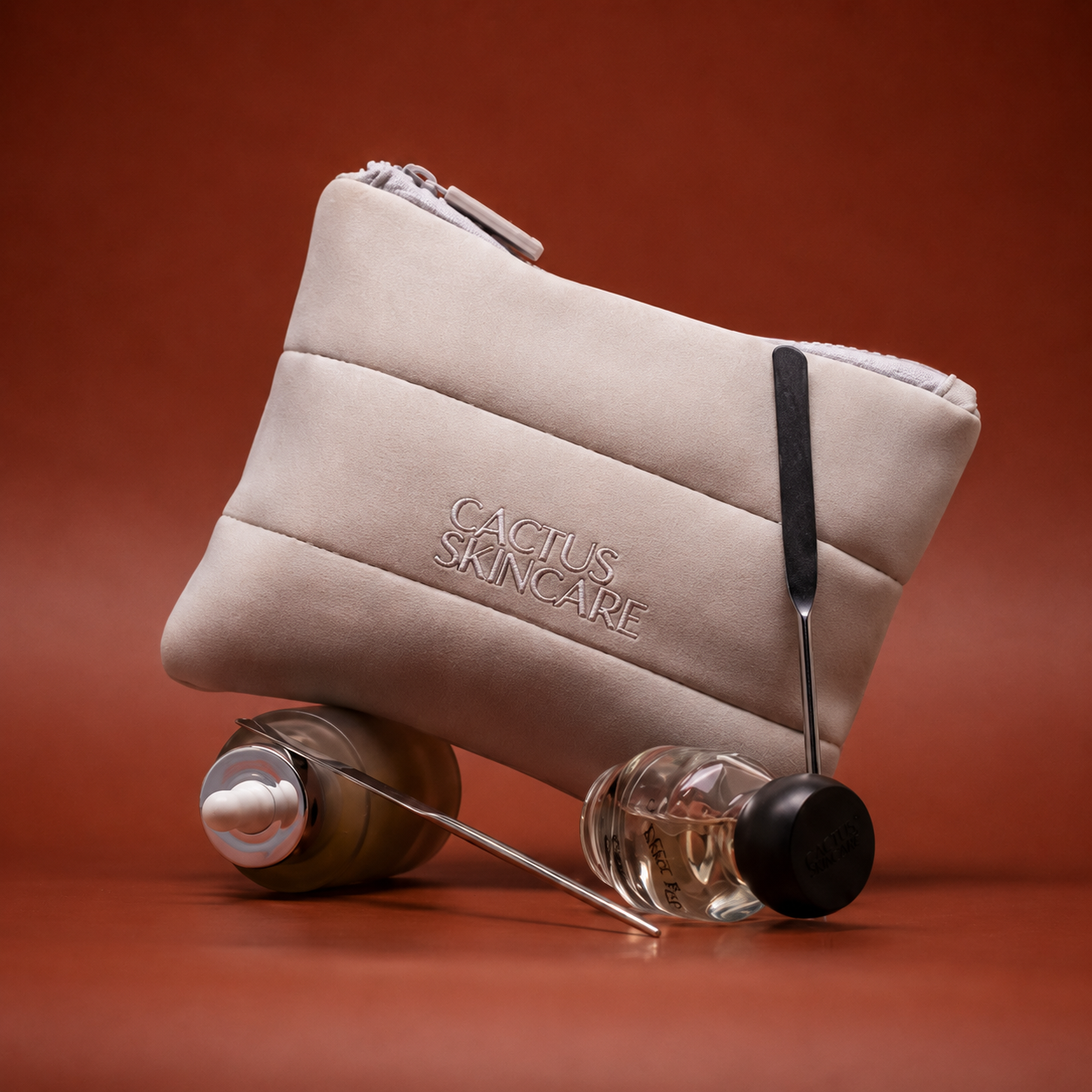 Cactus Skincare travel bag